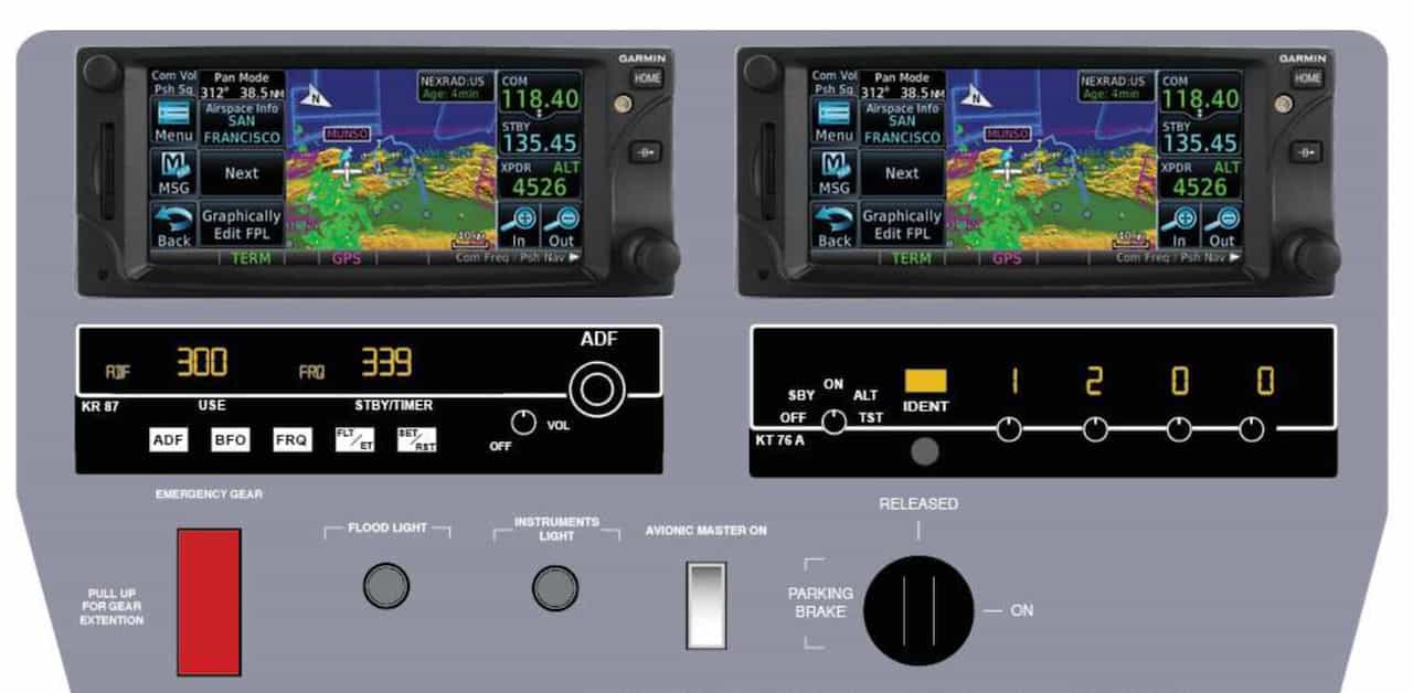 Gps integrated in alsim alx flight simulator