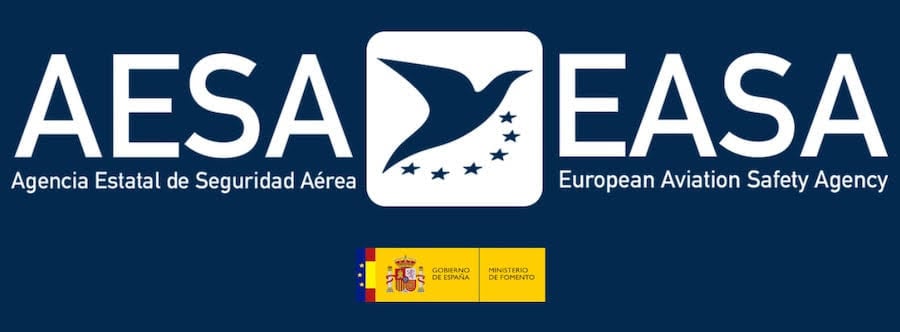 aesa logo, easa logo, ministry of development, government of spain