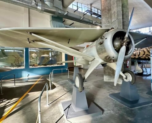 Magni P.M 3/4 Vale aircraft in Leonardo da Vinci museum