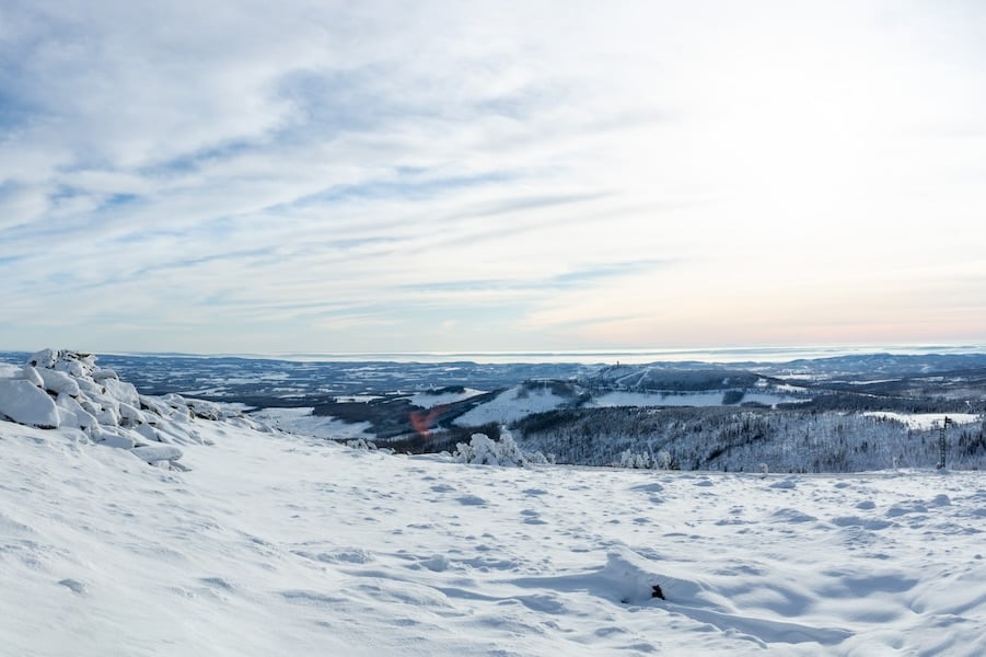 The Brocken Mountain, the place where the Brockenspectre was first seen