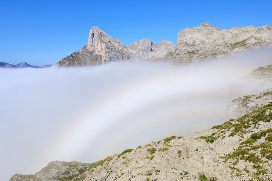 Picos de Europa, another place where the brocken spectre has been seen.