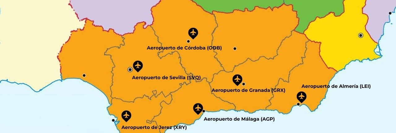 Mapa Andalucía - 1